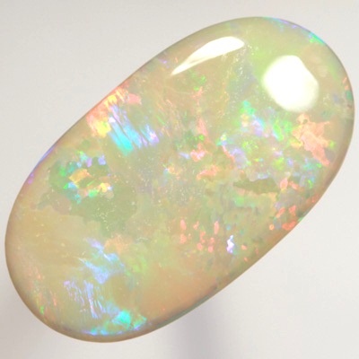 SOLID SEMI BLACK OPAL Large opal with a Floral Harlquin pattern, bright and crisp fire. SEE VIDEO